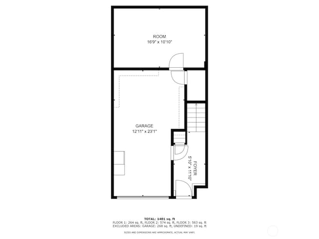 16404 1st Dr SE, Bothell, WA 98012 - home floor plan