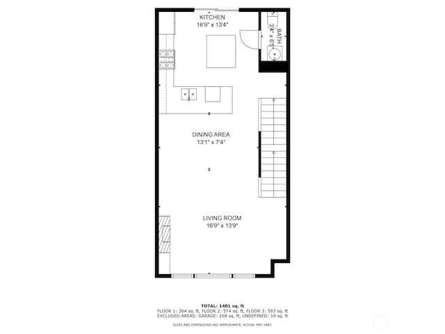 16404 1st Dr SE, Bothell, WA 98012 - property floor plan