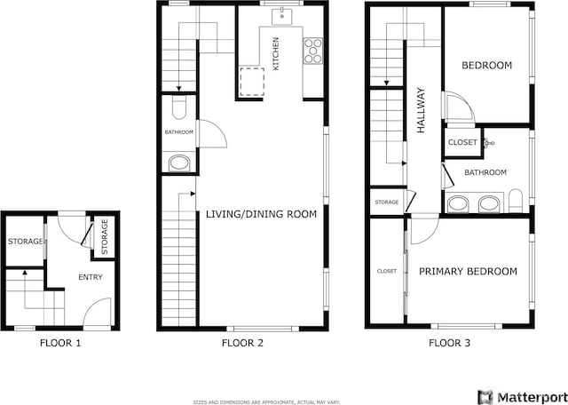 5710 Roosevelt Way NE Unit B, Seattle, WA 98105 - floor plan / room layout