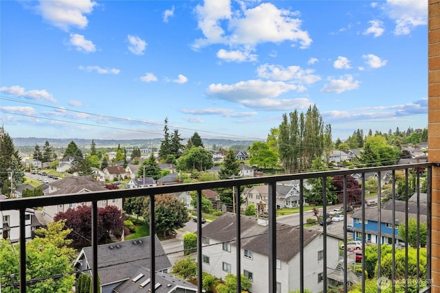 3425 Colby Ave Unit 502, Everett, WA 98201 - balcony with a residential view