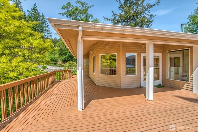 55 Langell Ln, Orcas Island, WA 98245 - view of deck