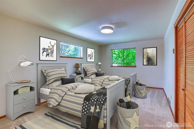 55 Langell Ln, Orcas Island, WA 98245 - bedroom with baseboards and carpet