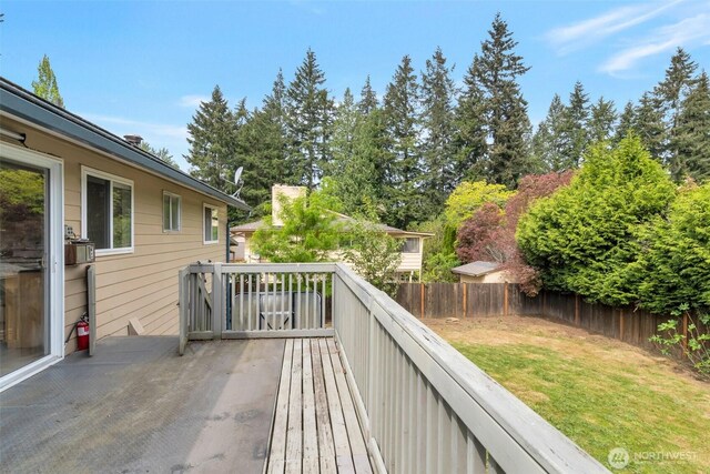 14502 Main St, Bellevue, WA 98007 - view of deck