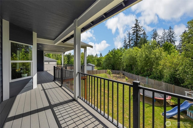 13800 27th Dr NW, Tulalip, WA 98271 - view of deck
