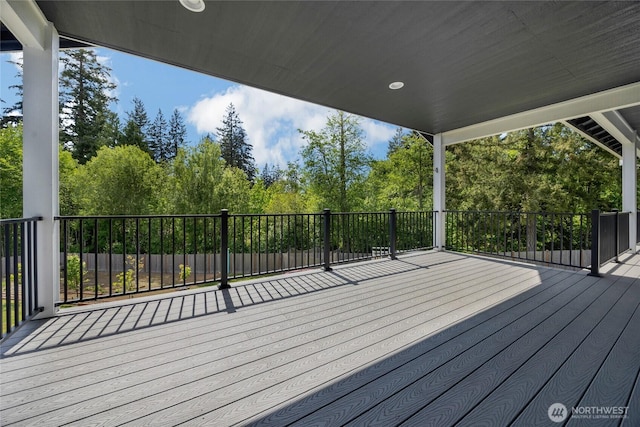13800 27th Dr NW, Tulalip, WA 98271 - view of wooden terrace