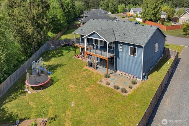 13800 27th Dr NW, Tulalip, WA 98271 - aerial view of property and surrounding area