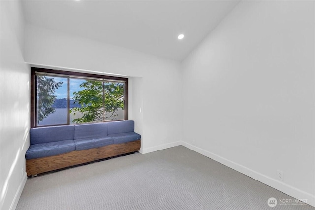 16015 Inglewood Rd NE, Kenmore, WA 98028 - unfurnished room featuring carpet flooring, baseboards, and recessed lighting