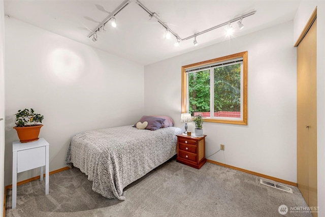 163 Polo Park Dr, Bellingham, WA 98229 - carpeted bedroom with track lighting