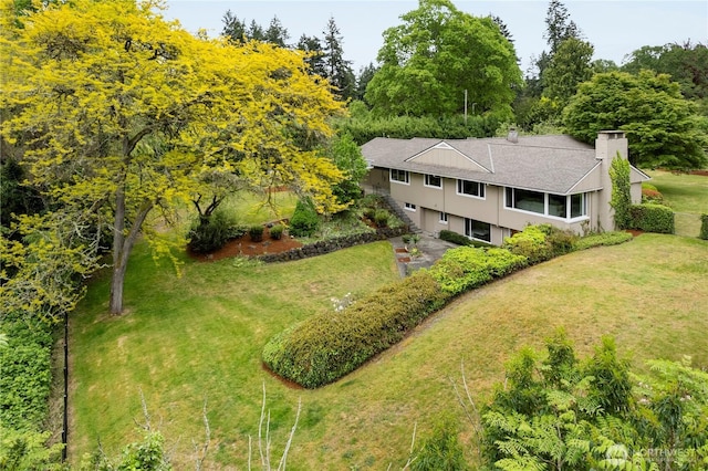 11411 Clovercrest Dr SW, Lakewood, WA 98499 - aerial view of property and surrounding area