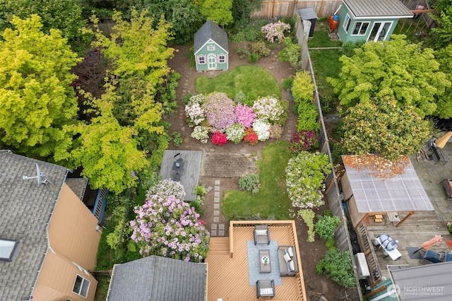 bird's eye view