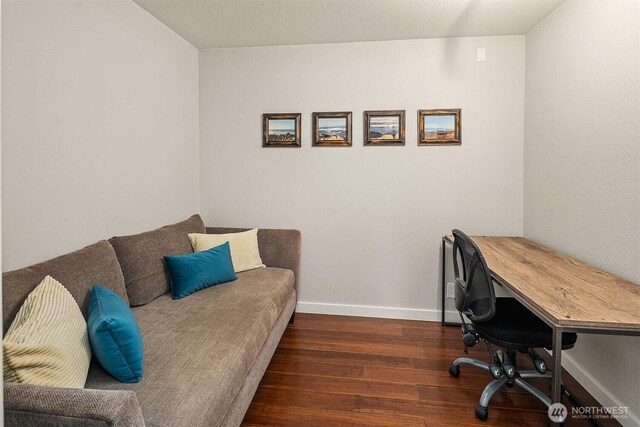 6700 81st Ave SE, Mercer Island, WA 98040 - office with wood finished floors and baseboards