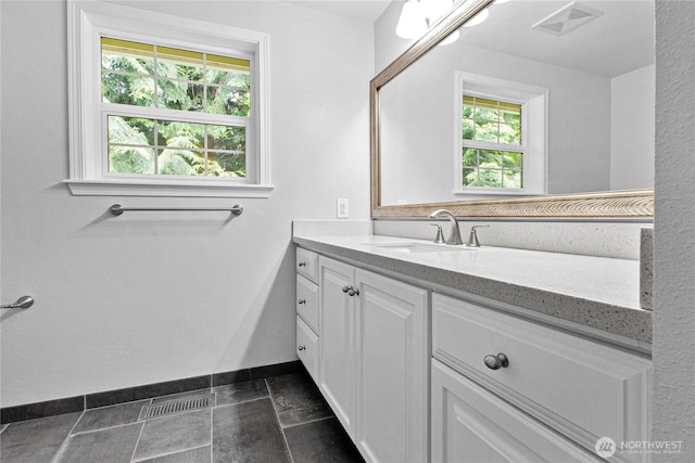 2222 60th Ln NW, Olympia, WA 98502 - bathroom with vanity and baseboards