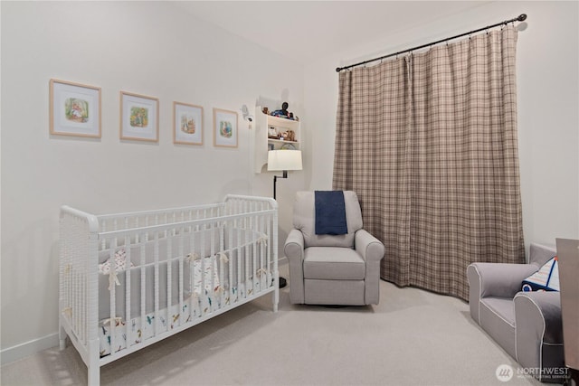 12713 176th Ave E, Bonney Lake, WA 98391 - carpeted bedroom featuring a nursery area