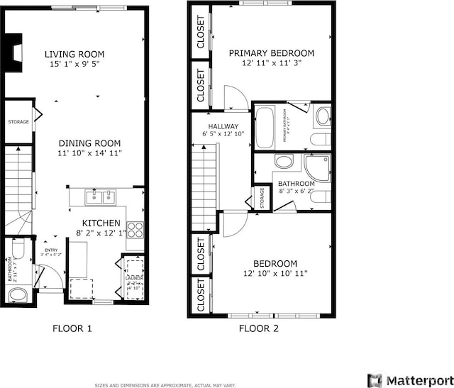 13015 102nd Ln NE Unit 2, Kirkland, WA 98034 - home floor plan
