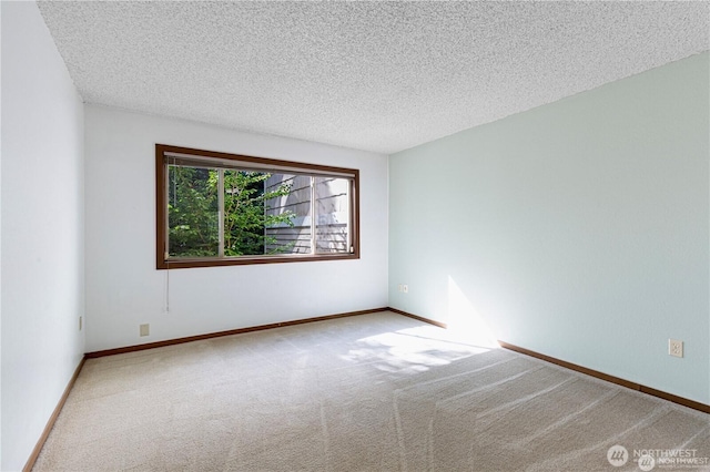 12840 SE 40th Ct Unit B2, Bellevue, WA 98006 - empty room featuring carpet floors, a textured ceiling, and baseboards