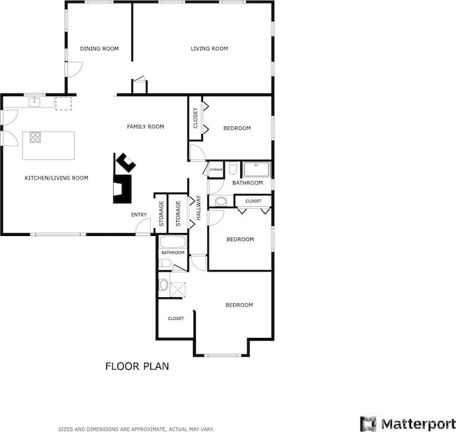 321 Park Pl, Lynden, WA 98264 - floor plan / room layout