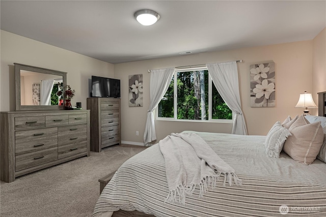 3677 SE Chesterton Dr, Port Orchard, WA 98366 - bedroom featuring light carpet and baseboards