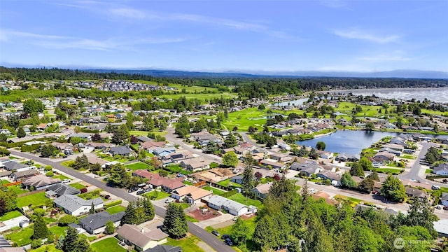 8224 Quinault Rd, Blaine, WA 98230 - aerial view of residential area with a large body of water