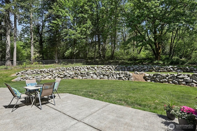 15513 NE Beebe Rd, Battle Ground, WA 98604 - view of patio / terrace with outdoor dining space