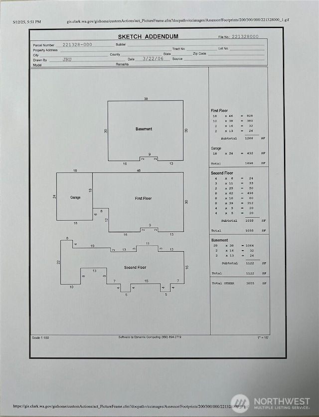 15513 NE Beebe Rd, Battle Ground, WA 98604 - room layout