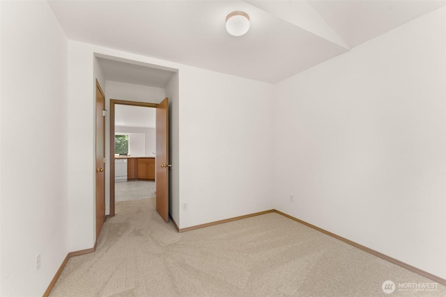 13008 65th Avenue Ct SW, Lakewood, WA 98499 - unfurnished room with light colored carpet and baseboards