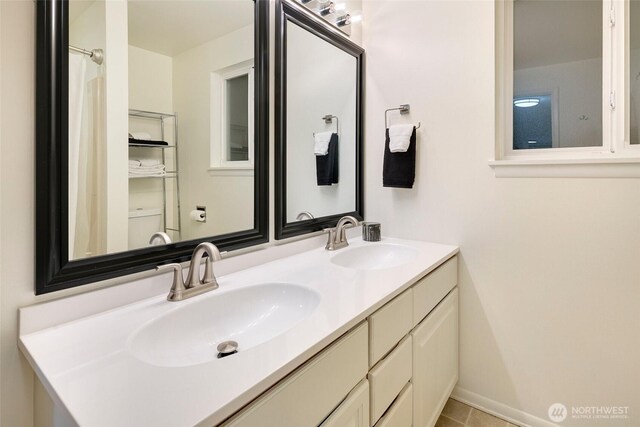 13235 68th Pl NE, Kirkland, WA 98034 - bathroom featuring double vanity