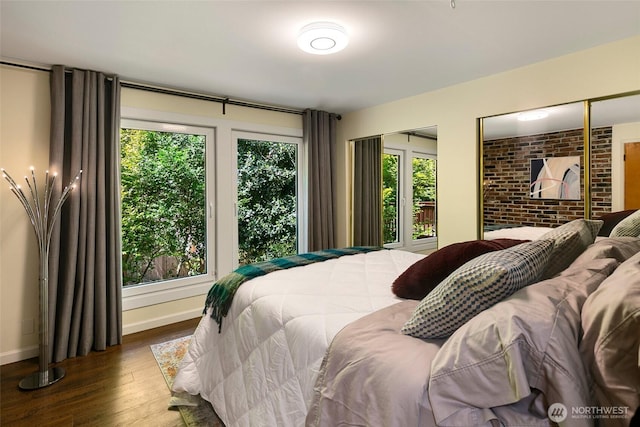 13235 68th Pl NE, Kirkland, WA 98034 - bedroom with wood finished floors and baseboards