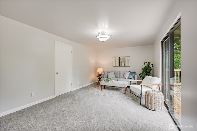 5915 148th Pl SW, Edmonds, WA 98026 - living area featuring carpet and baseboards