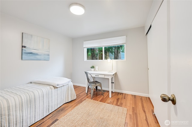 5915 148th Pl SW, Edmonds, WA 98026 - bedroom featuring light wood-style floors and baseboards