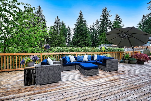 5915 148th Pl SW, Edmonds, WA 98026 - wooden deck featuring an outdoor hangout area