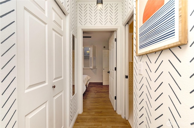 13000 Admiralty Way Unit K103, Everett, WA 98204 - hall featuring light wood-type flooring