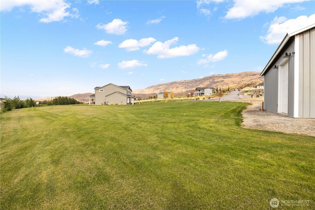470 S Partridge Ln, East Wenatchee, WA 98802 - view of grassy yard featuring a mountain view and a view of rural / pastoral area
