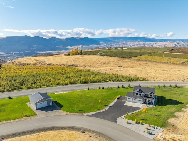 470 S Partridge Ln, East Wenatchee, WA 98802 - aerial view of sparsely populated area featuring mountains