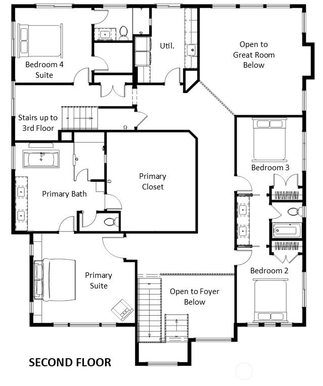 12905 SE 4th Pl, Bellevue, WA 98005 - property floor plan