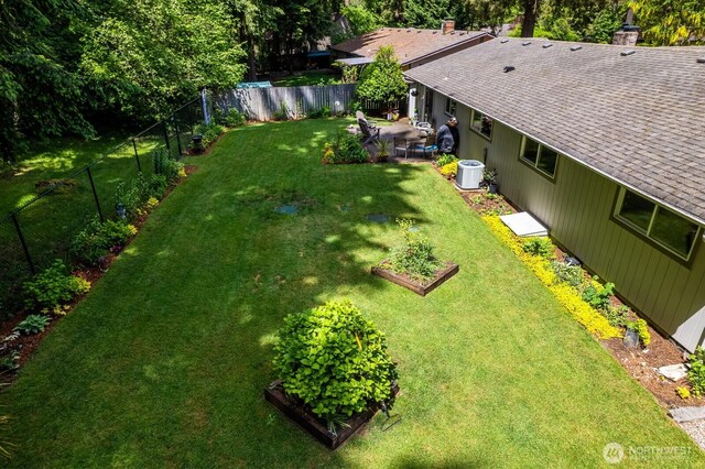 view of subject property