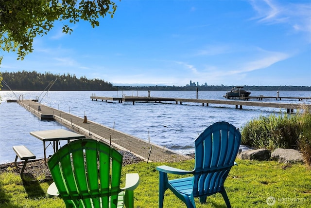 5047 84th Ave SE, Mercer Island, WA 98040 - dock featuring a water view