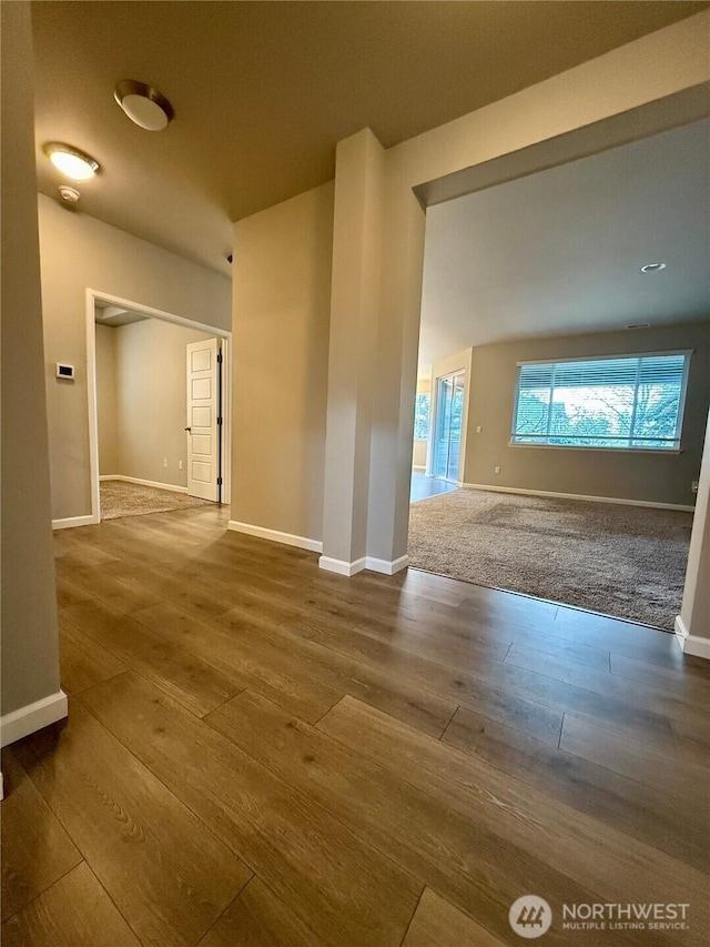18002 38th Avenue Ct E, Tacoma, WA 98446 - empty room featuring wood-type flooring and baseboards