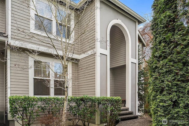 view of home's exterior