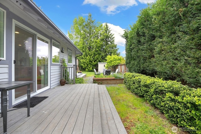 view of deck