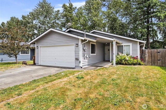 7225 E F St, Tacoma, WA 98404 - ranch-style house featuring an attached garage and concrete driveway