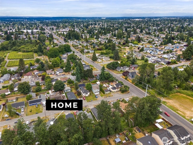 7225 E F St, Tacoma, WA 98404 - aerial overview of property's location with nearby suburban area