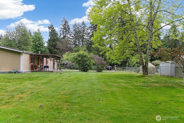 17465 NE Noll Rd NE, Poulsbo, WA 98370 - view of yard