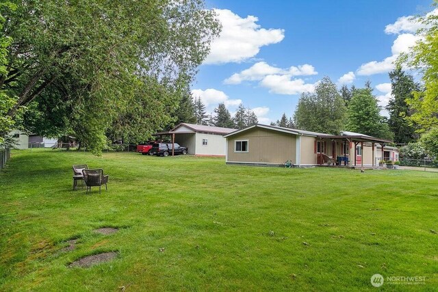 17465 NE Noll Rd NE, Poulsbo, WA 98370 - view of yard