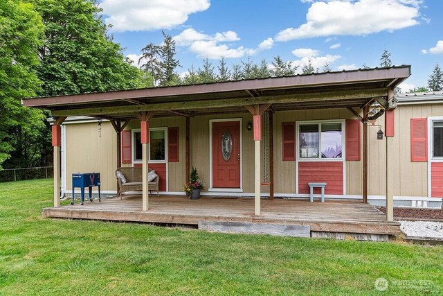 17465 NE Noll Rd NE, Poulsbo, WA 98370 - view of front of property featuring a porch