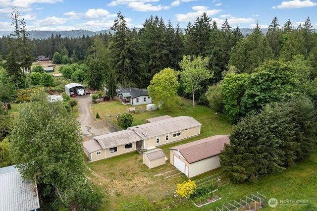 17465 NE Noll Rd NE, Poulsbo, WA 98370 - view of subject property with a forest