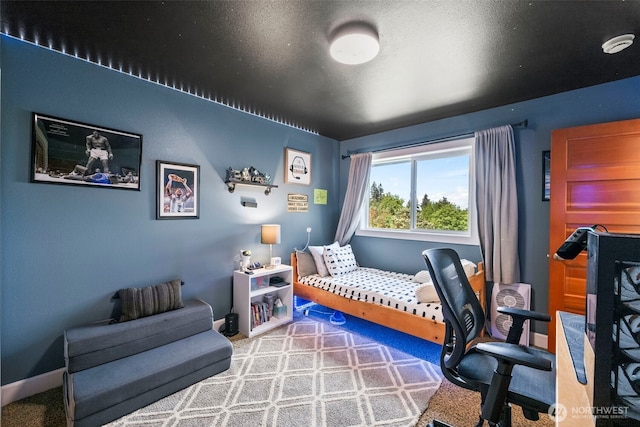 471 Dungeness Dr, Fox Island, WA 98333 - bedroom with baseboards