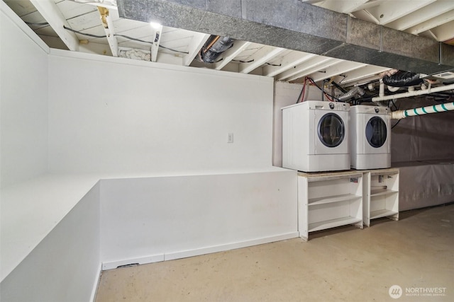 10229 35th Ave SW, Seattle, WA 98146 - laundry room featuring washer and dryer