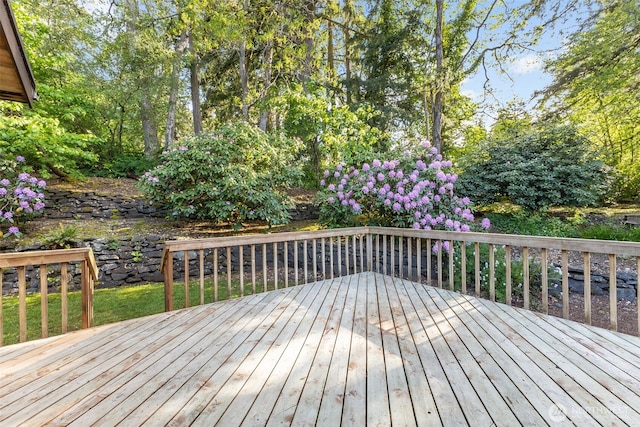 14930 15th Avenue Ct E, Tacoma, WA 98445 - view of wooden deck