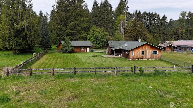 588 Mineral Creek Rd, Mineral, WA 98355 - aerial view of sparsely populated area