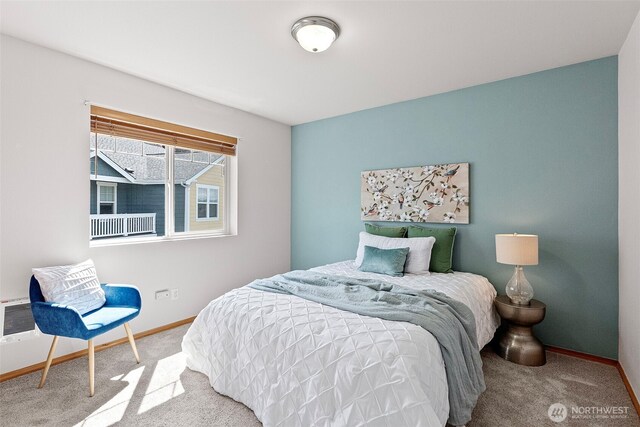 19554 Jensen Way NE, Poulsbo, WA 98370 - bedroom with carpet floors and baseboards